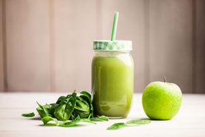 recette smoothie detox pomme basilic