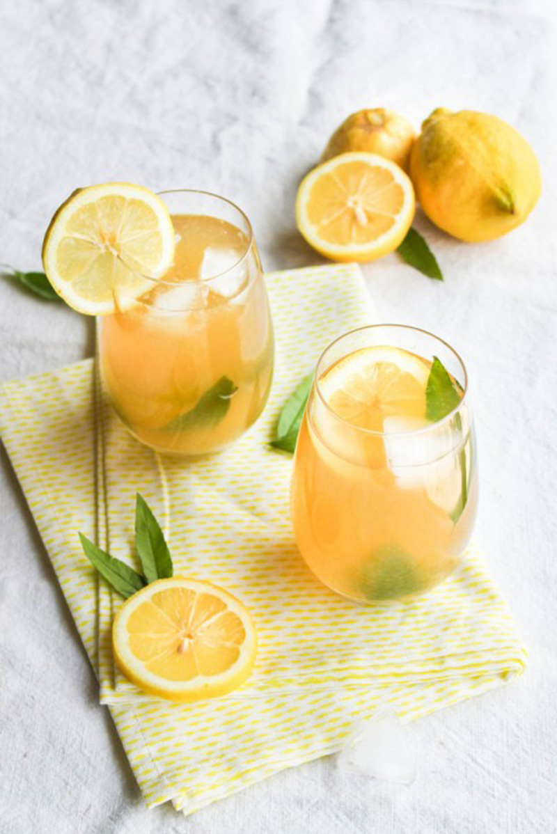 Recette citronnade verveine citronnelle 