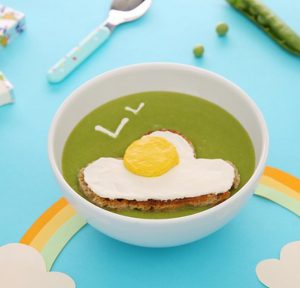 soupe enfant oeuf asperge