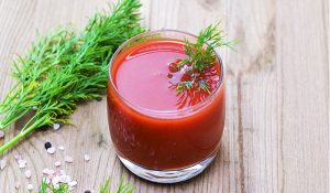 jus de tomate à l'aneth