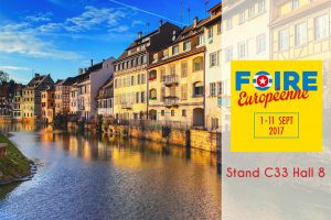 Véritable à la Foire europeenne de Strasbourg 2017 avec ses jardins d'interieur, stand c33 hall 8